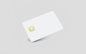 white blank Chip Card